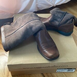 Ugg Brookfield Tall leather and suede boots
